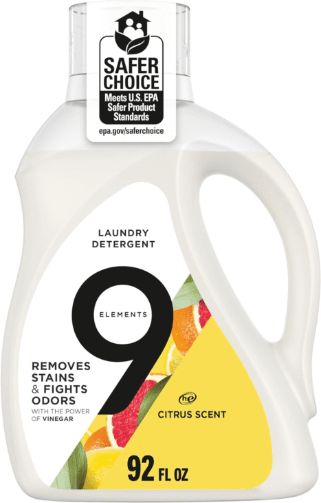 9 Elements Natural Laundry Detergent